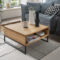 Couchtisch >2139< In Eiche, Gestell Metall - 65X34X65Cm (Bxhxt), 279,95 € in Couchtisch Eiche Metall Couchtisch >2139< In Eiche, Gestell Metall – 65X34X65Cm (Bxhxt), 279,95 € In Couchtisch Eiche Metall