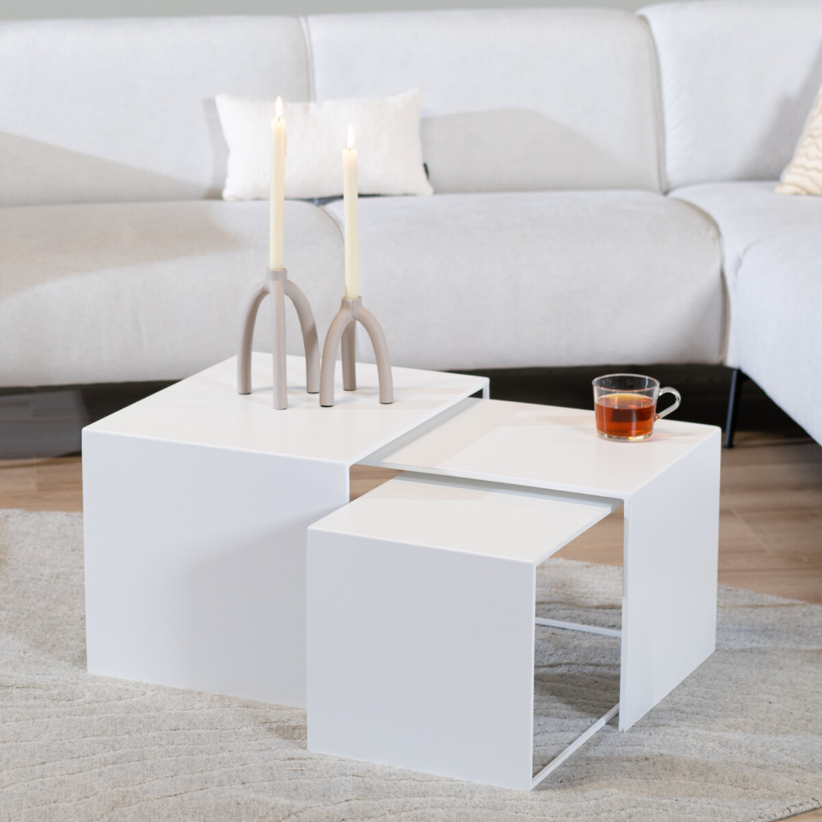 Couchtisch Bianca Metall Weiß 37 Cm Hoch - Gratis Retoure | Bronx71 in Couchtisch Weiß Klein Couchtisch Bianca Metall Weiß 37 Cm Hoch - Gratis Retoure | Bronx71 In Couchtisch Weiß Klein