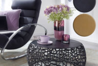 Couchtisch Finebuy Metall Sofatisch Ø 66 Cm Tisch Wohnzimmertisch throughout Couchtisch Metall Rund