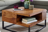 Couchtisch Finebuy Sofatisch Holz Massiv 60X60X34,5 Cm Wohnzimmertisch Tisch inside Couchtische Holz