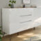 Design Sideboard Kommode Zuma 180Cm Greifraum 3 Softclose 3 Türen  Weiß/Eiche Top intended for Sideboard Kommode Design Sideboard Kommode Zuma 180Cm Greifraum 3 Softclose 3 Türen  Weiß/Eiche Top intended for Sideboard Kommode