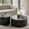 Ethnicraft Mahagoni Roller Max Rund - Couchtisch regarding Couchtisch Roller Ethnicraft Mahagoni Roller Max Rund – Couchtisch Regarding Couchtisch Roller