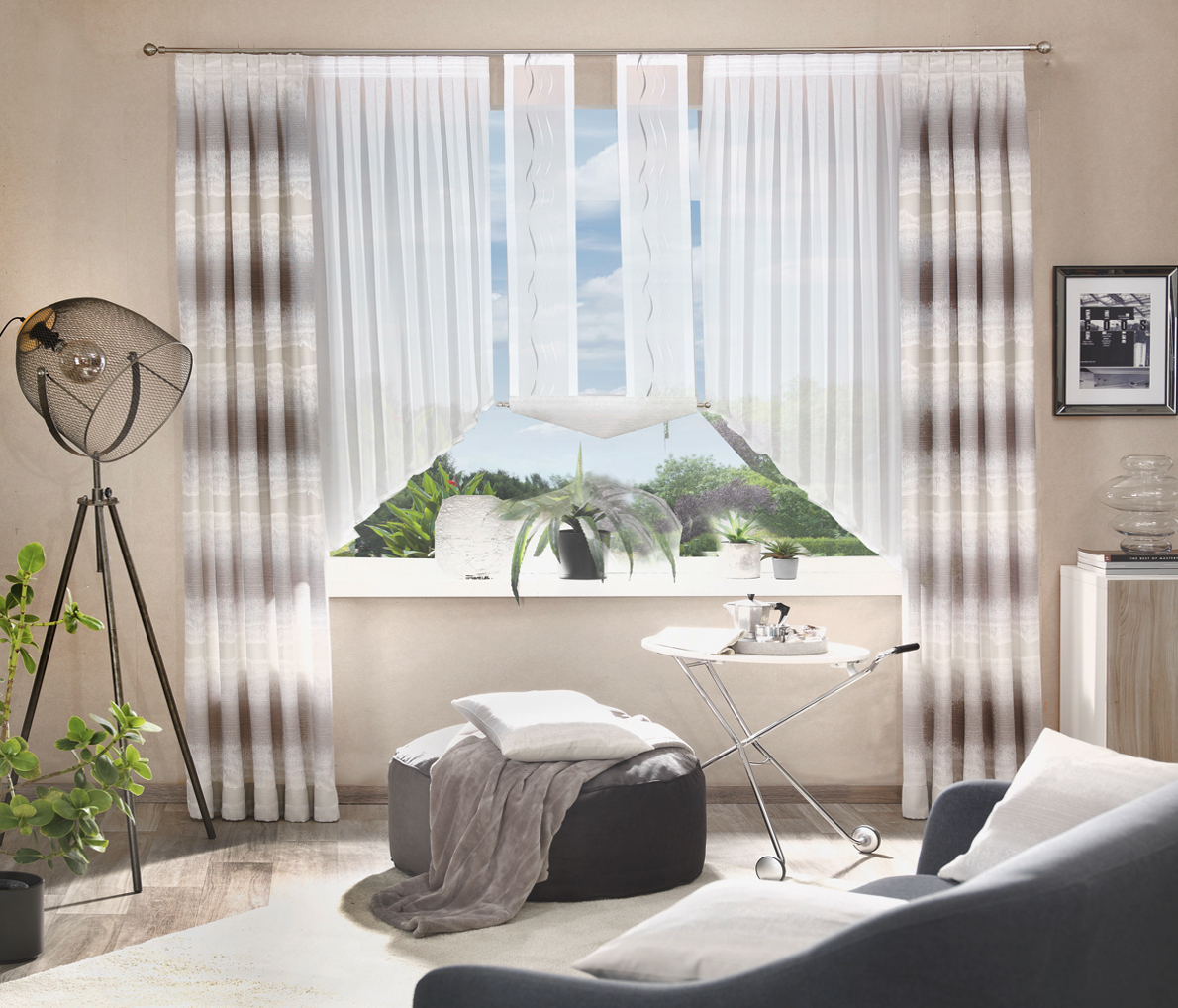 Gardinen-Kombi Für Ihr Wohnzimmer throughout Moderne Gardinen Wohnzimmer Gardinen Kombi Für Ihr Wohnzimmer Throughout Moderne Gardinen Wohnzimmer