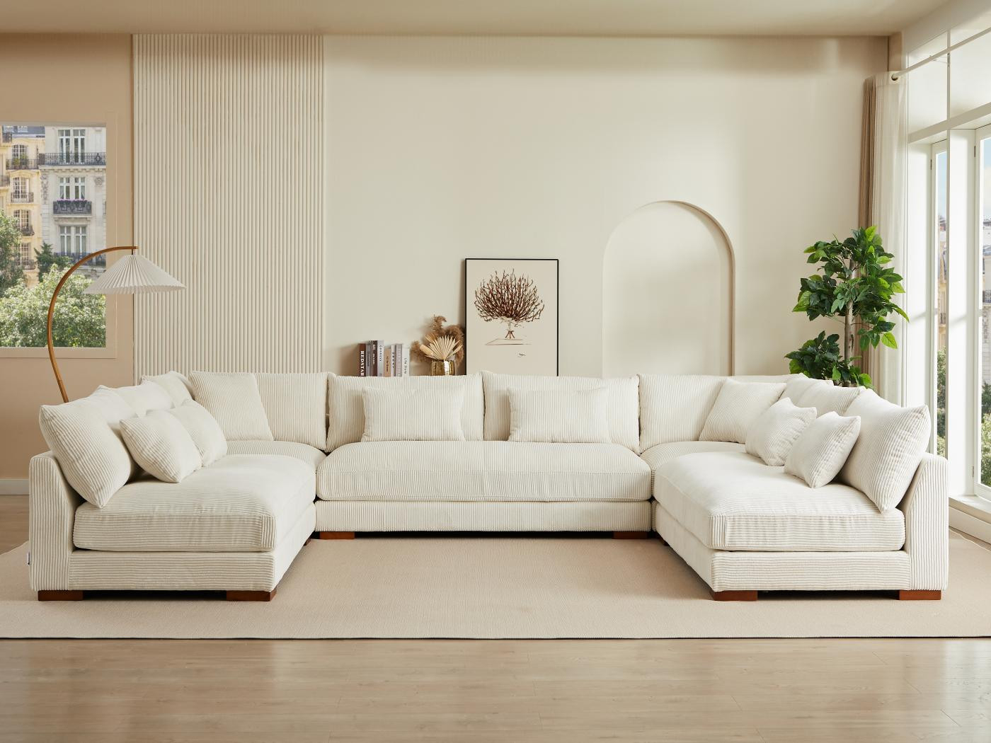 Große Wohnlandschaft - Cord - Beige - Sperone Jetzt Günstig Und Bequem  Online Kaufen for Wohnlandschaft Beige Große Wohnlandschaft - Cord - Beige - Sperone Jetzt Günstig Und Bequem  Online Kaufen For Wohnlandschaft Beige