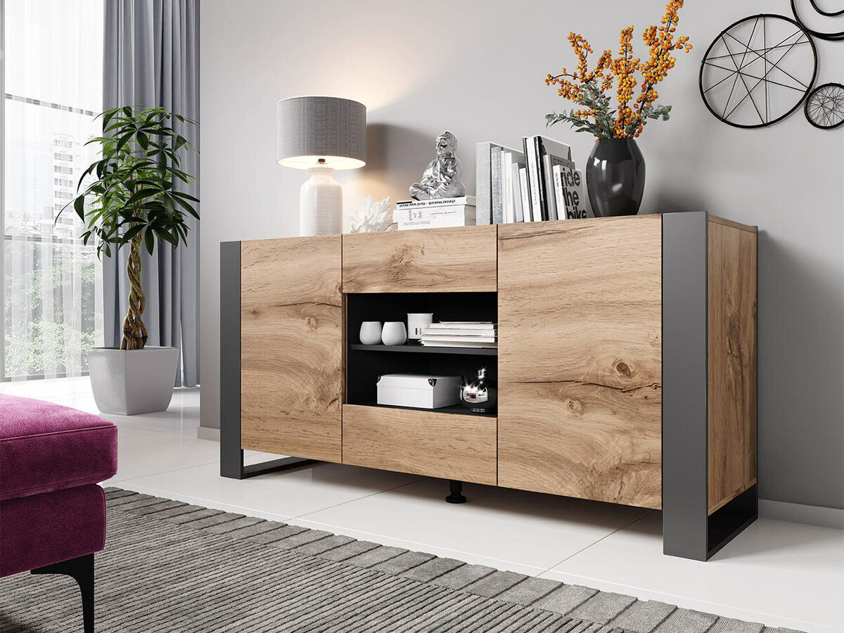 Kommode Wood Highboard Sideboard Schrank Modern Design Wohnzimmer  Kollektion M24 in Wohnzimmer Kommode Kommode Wood Highboard Sideboard Schrank Modern Design Wohnzimmer  Kollektion M24 in Wohnzimmer Kommode
