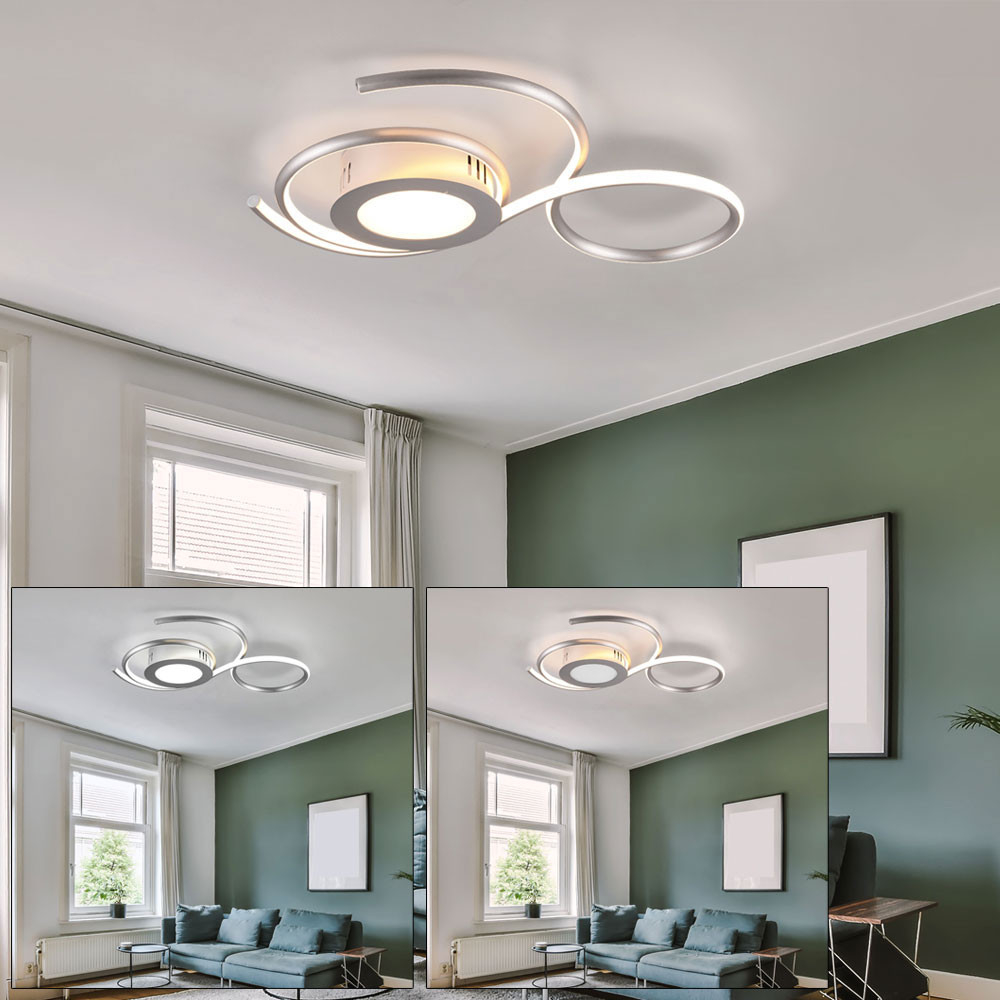 Led Deckenlampe Dimmbar Mit Fernbedienung Deckenleuchte Wohnzimmer Modern  Tageslichtlampe Decke, Licht Getrennt Schaltbar, 1X Led 36W 4300Lm, Lxbxh within Deckenleuchte Wohnzimmer Led Deckenlampe Dimmbar Mit Fernbedienung Deckenleuchte Wohnzimmer Modern  Tageslichtlampe Decke, Licht Getrennt Schaltbar, 1X Led 36W 4300Lm, Lxbxh Within Deckenleuchte Wohnzimmer
