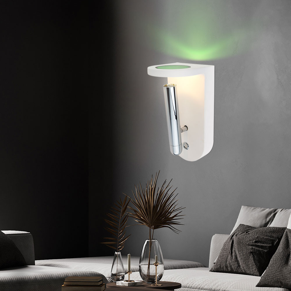 Led Wandleuchte, 4 Tauschbare Gläser, Verstellbar with regard to Wandlampe Wohnzimmer Led Wandleuchte, 4 Tauschbare Gläser, Verstellbar With Regard To Wandlampe Wohnzimmer