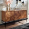 Massivholz Sideboard 120Cm Sheesham Natur Design Kommode Mit 3 Türen Metall  Schwarz inside Sideboard Kommode Massivholz Sideboard 120Cm Sheesham Natur Design Kommode Mit 3 Türen Metall  Schwarz Inside Sideboard Kommode