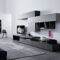 Moderne Design Wohnwand Mit Carbone Eiche Und Tv Board in Wohnwand Modern Moderne Design Wohnwand Mit Carbone Eiche Und Tv Board In Wohnwand Modern