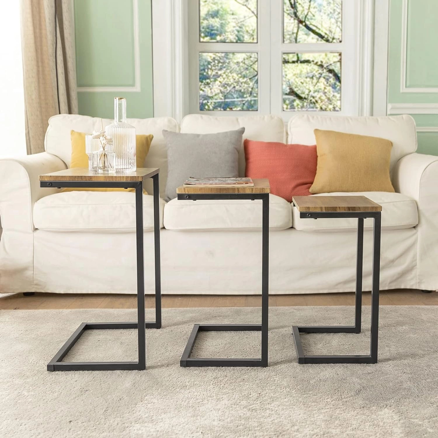Sobuy 3Er Set Beistelltisch Satztisch Couchtisch Wohnzimmertisch Fbt102-F with regard to Beistelltisch Couch Sobuy 3Er Set Beistelltisch Satztisch Couchtisch Wohnzimmertisch Fbt102-F with regard to Beistelltisch Couch