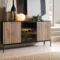 Türkommode Mit Led Deo 154 Cm Schwarz, Eiche Wotan Schwarz with Wohnzimmer Kommode Türkommode Mit Led Deo 154 Cm Schwarz, Eiche Wotan Schwarz With Wohnzimmer Kommode