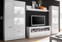 Wohnwand Anbauwand Balve-61 Weiß Hochglanz Mit Stand-Vitrine & Led for Wohnwand Weiß Hochglanz Modern Wohnwand Anbauwand Balve-61 Weiß Hochglanz Mit Stand-Vitrine & Led for Wohnwand Weiß Hochglanz Modern