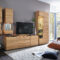 Contemporary Tv Wall Unit – Kanto – Musterring – Oak / Modular Intended For Musterring Wohnwand