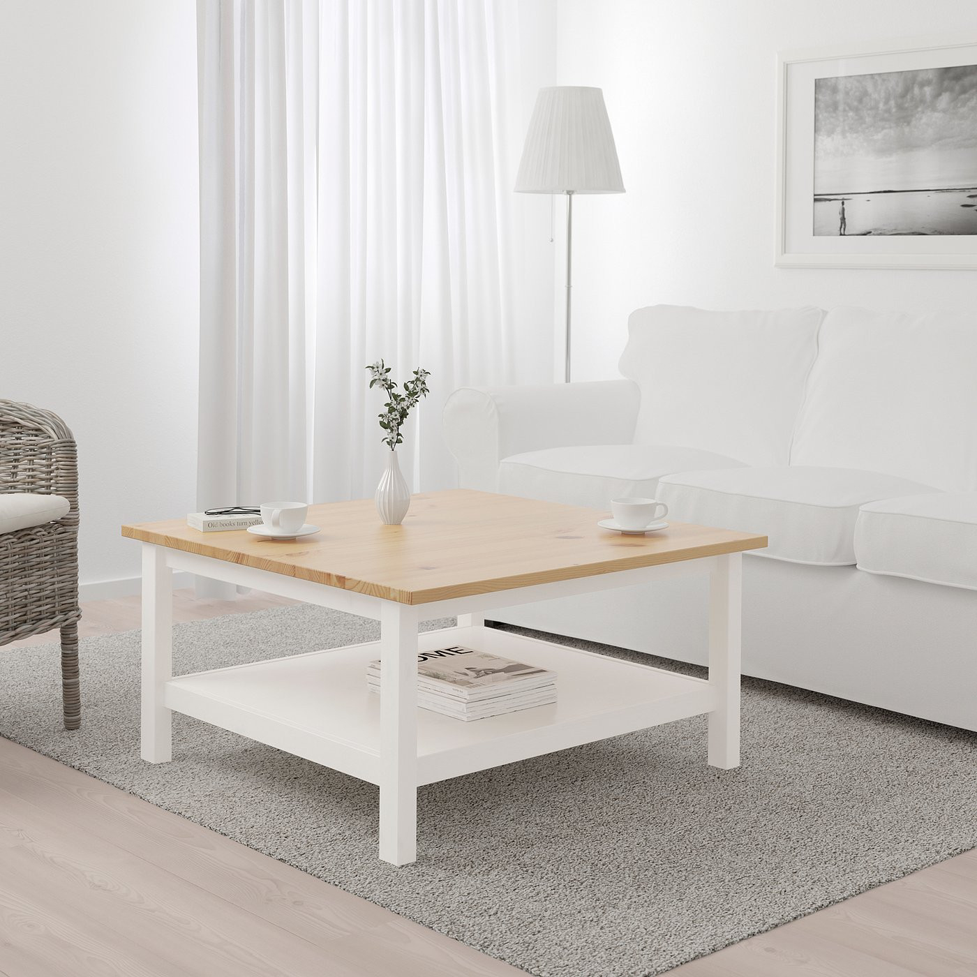 Hemnes Couchtisch, Weiß Gebeizt/Hellbraun, 90X90 Cm - Ikea Deutschland for Ikea Wohnzimmertisch Hemnes Couchtisch, Weiß Gebeizt/Hellbraun, 90X90 Cm - Ikea Deutschland For Ikea Wohnzimmertisch